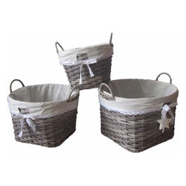 Set Di 3 Cestini Davina