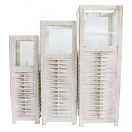 Set Di 3 Lanterne Marie