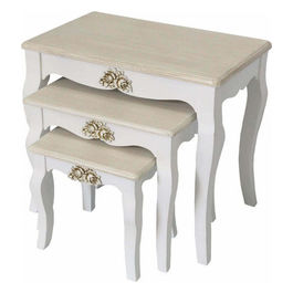 Set/3 Tavolini Shabby Chic Anais