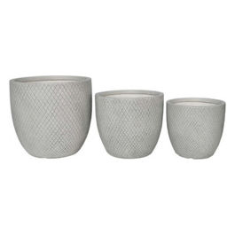 Set Di 3 Vasi Mimosa