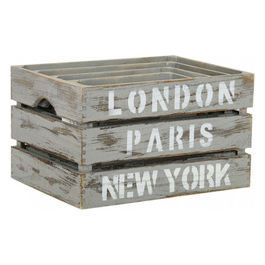 Set Di 4 Cassette In Legno Nicole
