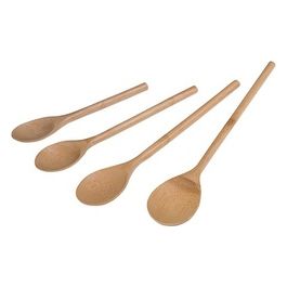 Set 4 Pezzi Cucchiai in Bamboo