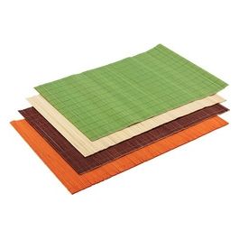 Set 4 Pezzi Tovagliette in Bamboo Cm 45X30 Colori Assortiti