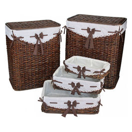 Set Di 5 Cesti Porta Biancheria Talia
