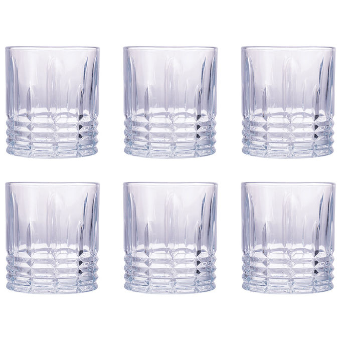 Set 6 bicchieri acqua in vetro cristallo, 470 ml Revolution in vetro  cristallino