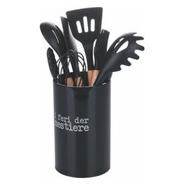 Set porta utensili con 7 utensili in silicone inclusi,  S.P.Q.eRe