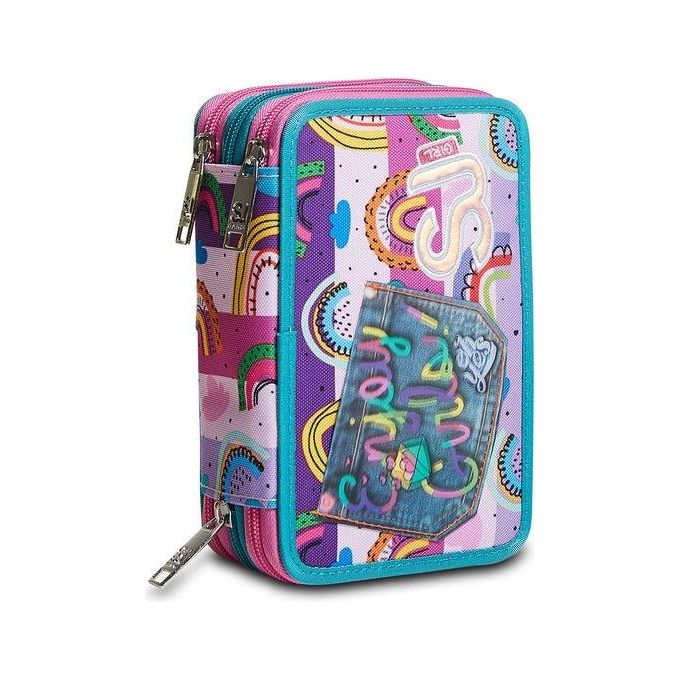 Seven Astuccio 3 Zip SJ Gang Colorbow Girl