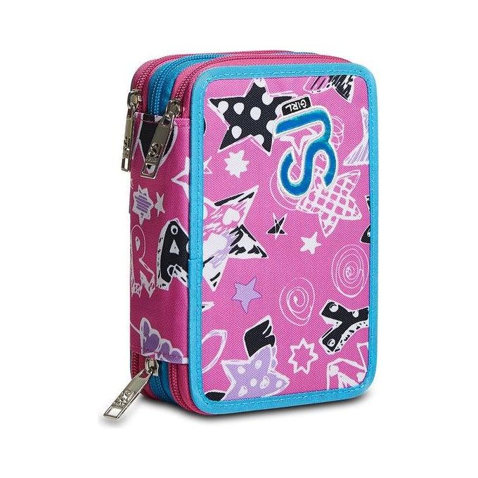 Seven Astuccio 3 Zip SJ Gang Cuteled Girl