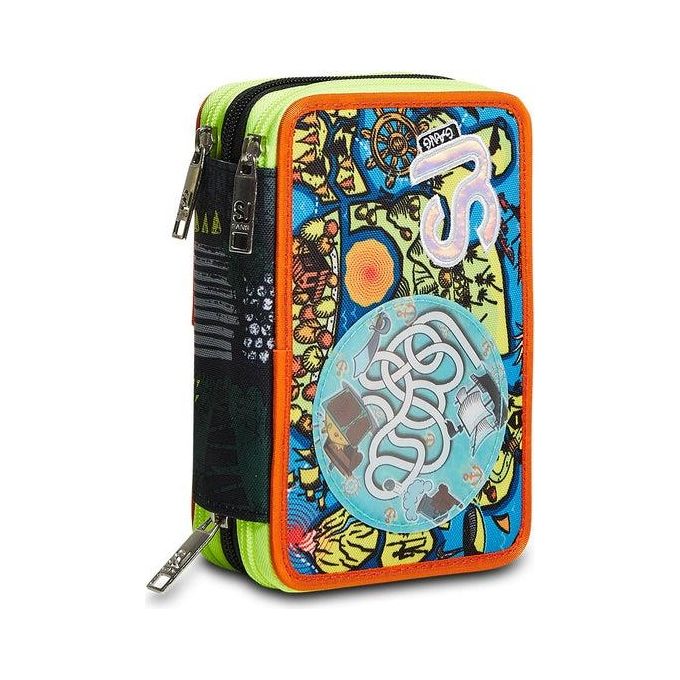 Seven Astuccio 3 Zip SJ Gang Sea Pirate Boy