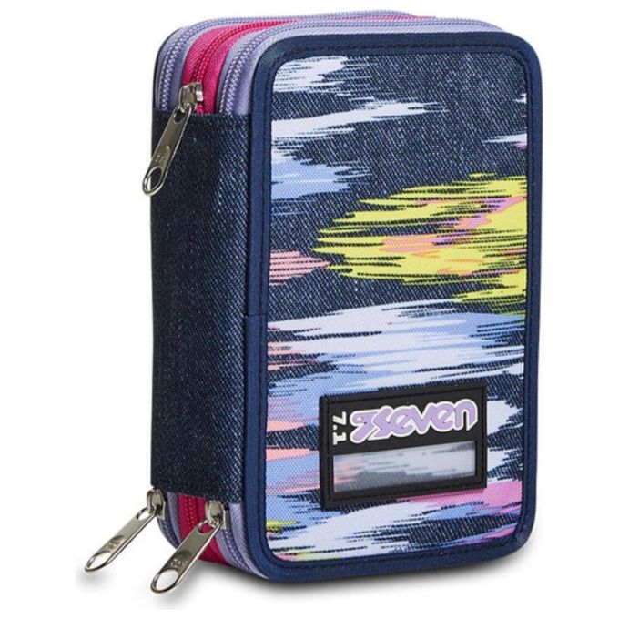 Seven Astuccio 3 Zip Virtual Girl