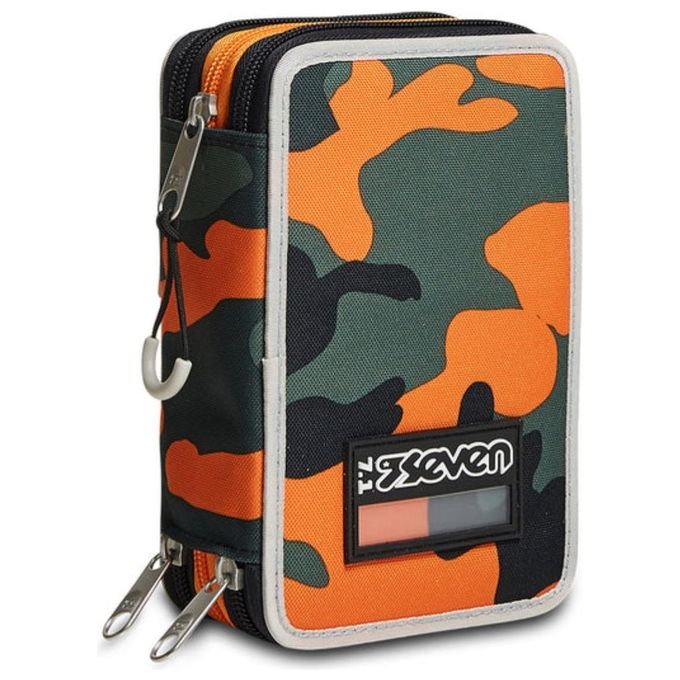 Seven Astuccio 3 Zip Camoupix Boy