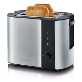 AT 2589 Tostapane 2 Fette 800W Nero/Acciaio Inossidabile