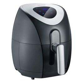 FR 2430 Friggitrice ad Aria Calda 1500W Cestello da 3.2 Litri 6 Programmi Automatici Senza Olio con Display Touch Lcd Nero