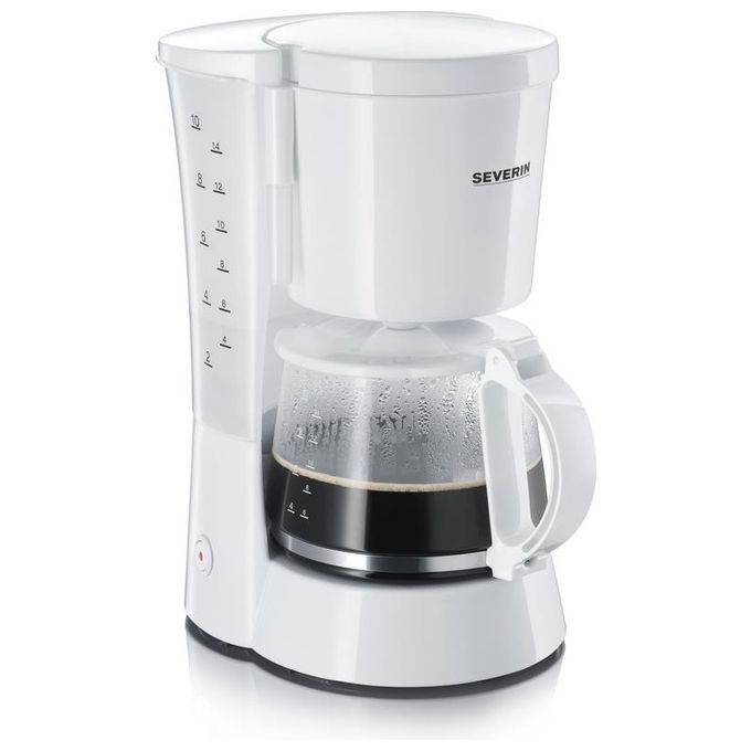 Severin KA 4478 Macchina per Espresso Acciaio Inossidabile/Bianco