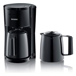 KA 9307 Macchina da Caffe' con Filtro con 2 Caraffe Nero