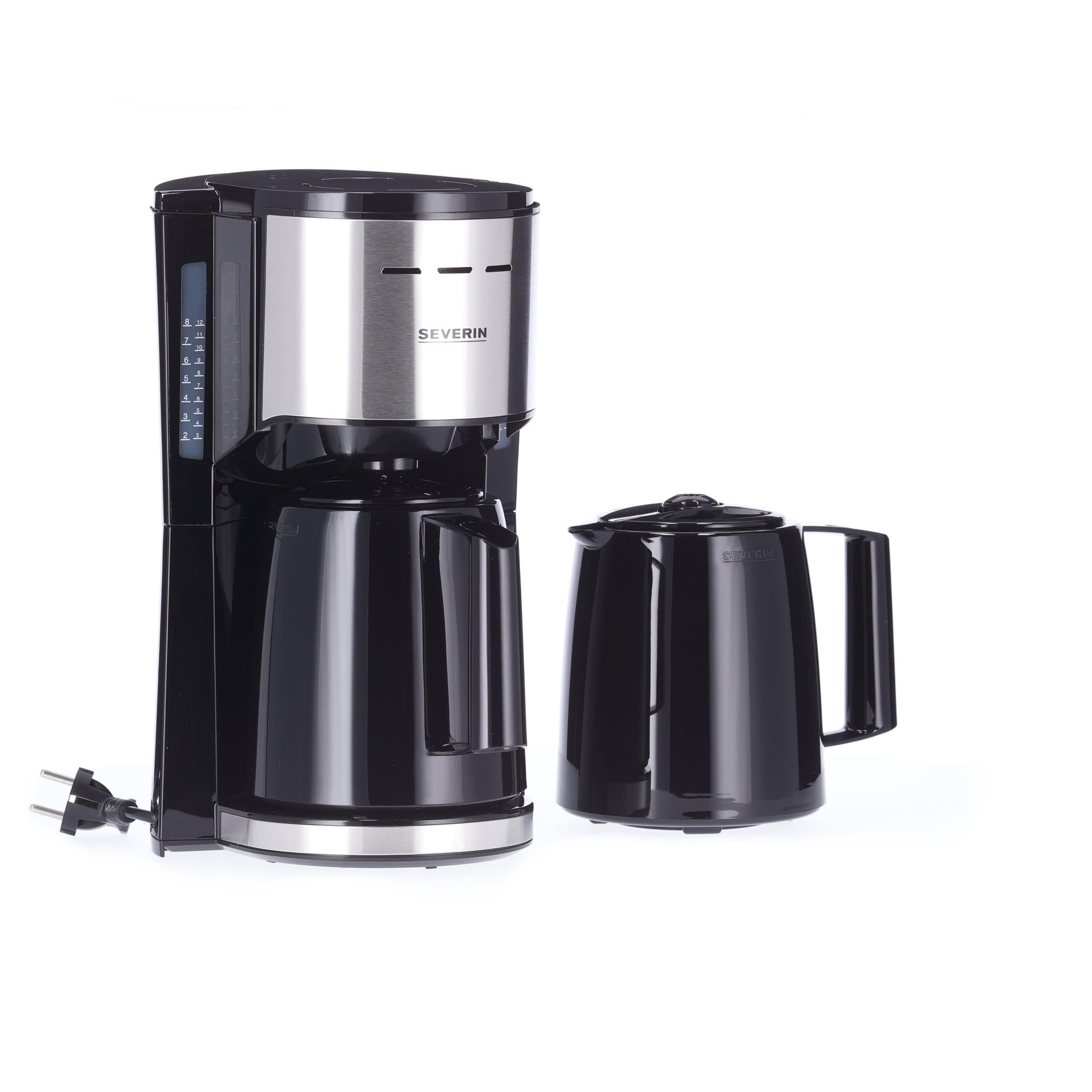 Severin KA 9308 Macchina da Caffe' con Filtro con 2 Caraffe