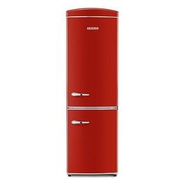 Severin RKG8997 Frigorifero con congelatore a libera installazione h 195 cm 315 litri 	Cerniere a destra rosso