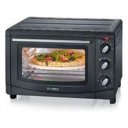 Severin TO 2068 Forno Elettrico 20 Litri da 1500W con 4 Modalita' di Cottura 800W Acciaio Inox/Nero