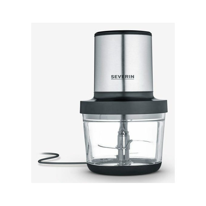 Severin KM3867 Tritatutto Elettrico 1 L 400 W contenitore in vetro senza BPA colore Nero
