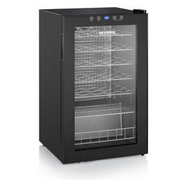frigorifero per vino wks 8908 33 bottiglie nero 95 litri temperatura 5 18c