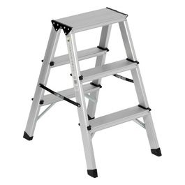 Sgabello Alluminio Everest Doppia Salita Portata Max 150 Kg