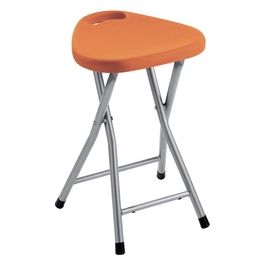 Sgabello Co75 Arancio Metallo 46,5x30x29,3 Cm