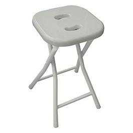 Sgabello Co76 Tortora Chiaroiaro/Corda Metallo 46,5x26x28 Cm