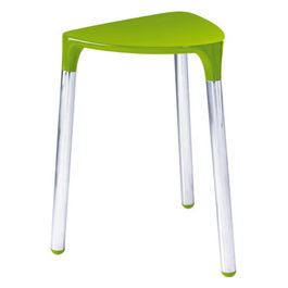 Sgabello Verde Acido Resina 43,5x37x32,3 Cm