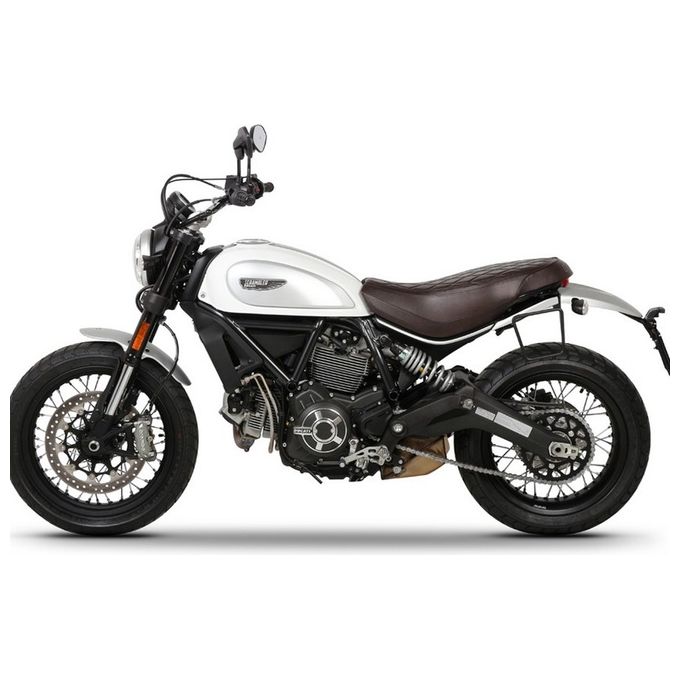 Shad D0SC88SR Portapacco Laterale (Sinistro) SR38 per DUCATI SCRAMBLER 800cc (18>)
