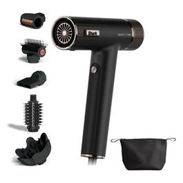 SpeedStyle Pro Asciugacapelli Styler 1750W 5 Accessori Nero