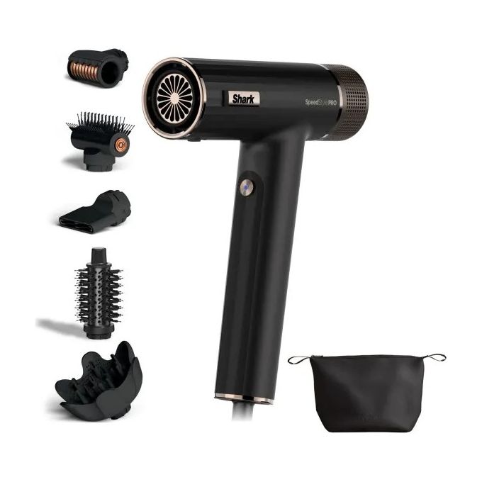 Shark SpeedStyle Pro Asciugacapelli Styler 1750W 5 Accessori Nero