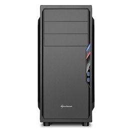 Cabinet atx nero 6slot 44,5x20x43cm 2x5,25' 3x3,5' 4x2,5' 2xusb3.0 1xventola-120mm