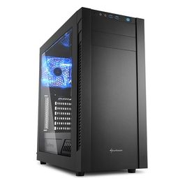Case Atx 2xusb 3.0,2x120 fans Installed Window Black