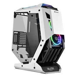 Sharkoon ELITE SHARK CA700 Case Atx Open Frame 2xu3 1x Usb-C Vetro Temperato 5xArgb Fan Argb Controller