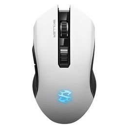     gaming Mouse 6.000 dpi, Bianco, Wireless