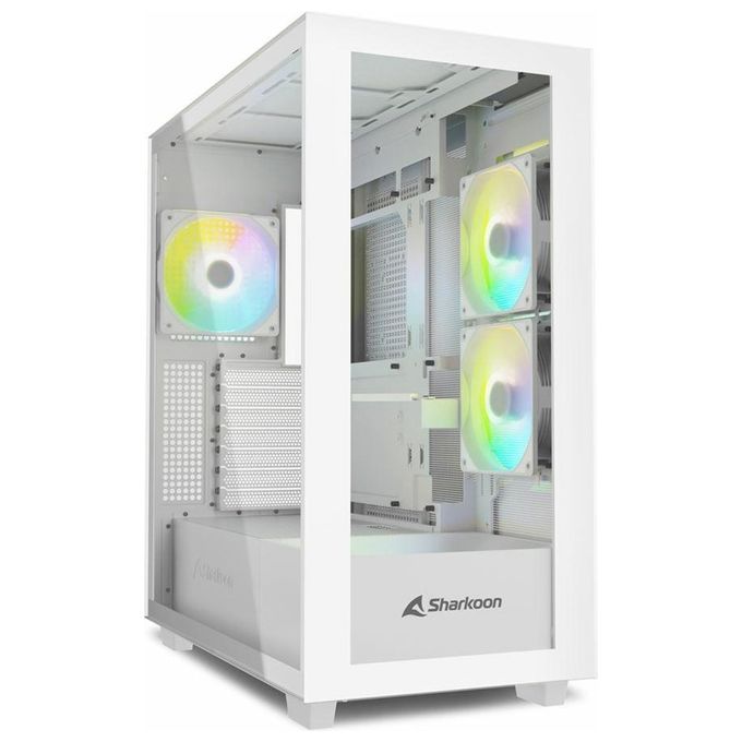 Sharkoon PC Case Rebel C60 RGB White