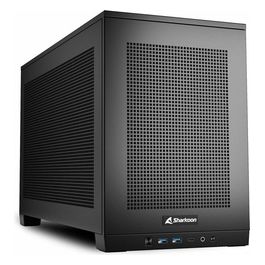 Rebel C20 ITX PC Case Mini Itx Rgb Slot per 9 Ventole Capacita' Scheda Video Fino a 36.5cm