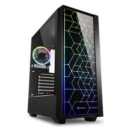 RGB LIT 100 Midi Tower Nero