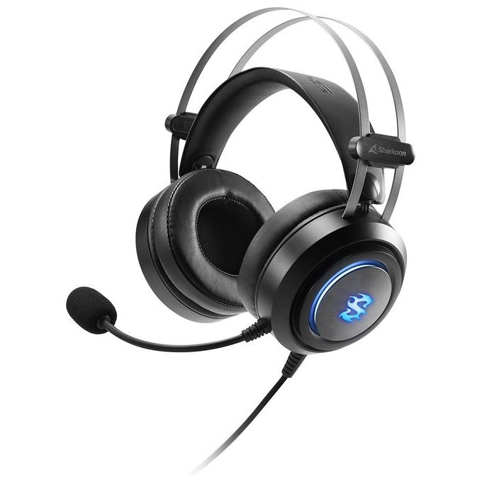 Image of Sharkoon SKILLER SGH30 Cuffie Stereo Gaming Headset Usb Sound Card Virtual Sound 7.1 RGB