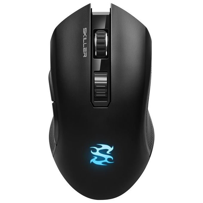 Sharkoon SKILLER SGM3 Nero Gaming Mouse RGB Ottico Dual Mode Wireless e Cavo