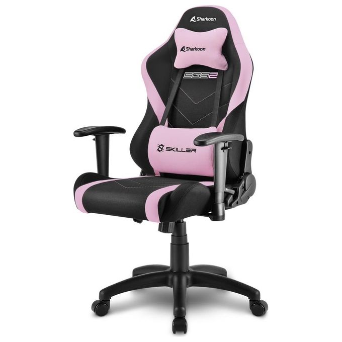 Sharkoon Skiller Sgs2 Junior Sedia Gaming Kids in Tessuto Braccioli e Schienale Regolabili