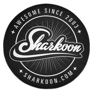 Sharkoon Tappeto per Sedia Gaming Diametro 120cm Spessore 5mm Base Antiscivolo