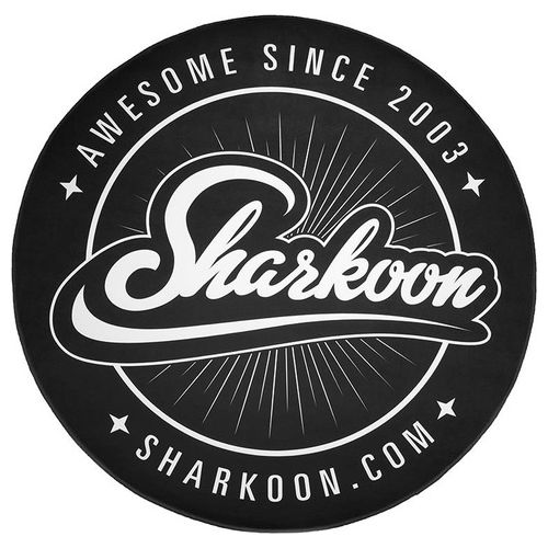 Sharkoon Tappeto per Sedia Gaming Diametro 120cm Spessore 5mm Base Antiscivolo