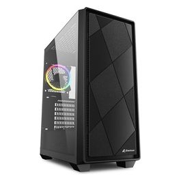 VS8 RGB Midi ATX PC Case Nero