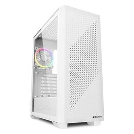 VS9 RGB Midi ATX PC Case Bianco