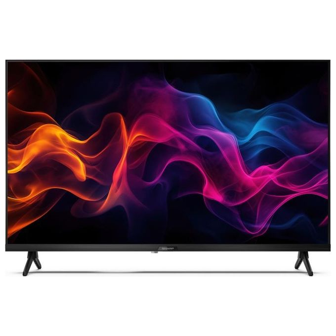 Sharp 32GF3265E Smart TV 32 Pollici Full HD Display QLED Sistema Google TV Classe E colore Nero
