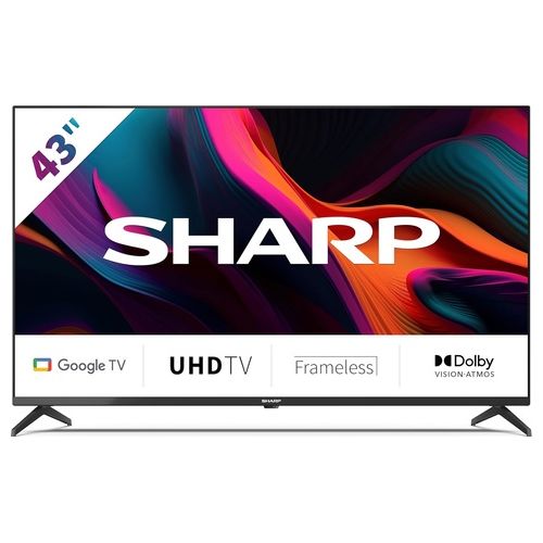 Sharp 43GL4260E Tv Led 43" Ultra Hd 4K Frameless Smart Google Tv