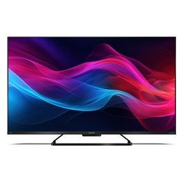 43GR8765 Smart TV 43 Pollici 4K Ultra HD Display QLED Sistema Google TV DVB-T/T2 con Stand Centrale colore Nero