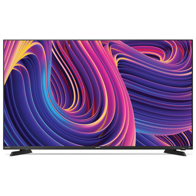 Sharp 50DJ3EA Tv Led 50'' 4K Ultra Hd Smart Tv Wi-Fi Hdr10 Dvb-t2 C S2 Hevc 10
