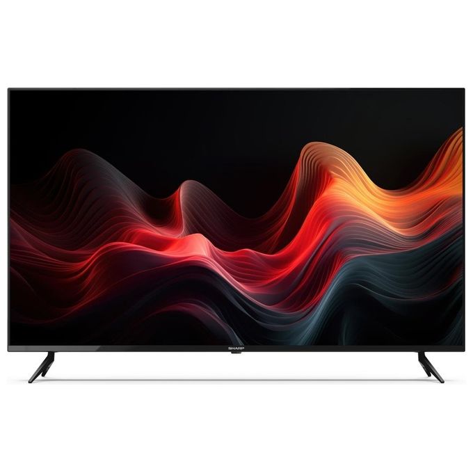 Image of Sharp 55GL4060 Smart TV 55 Pollici 4K Ultra HD Display LED Sistema Android DVBT2-C-S2 Classe F Wi-Fi colore Nero